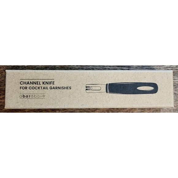 Channel Knife - Stainless Steel Bar Tool - Garnish for Cocktail Mixers - Picture 5 of 5